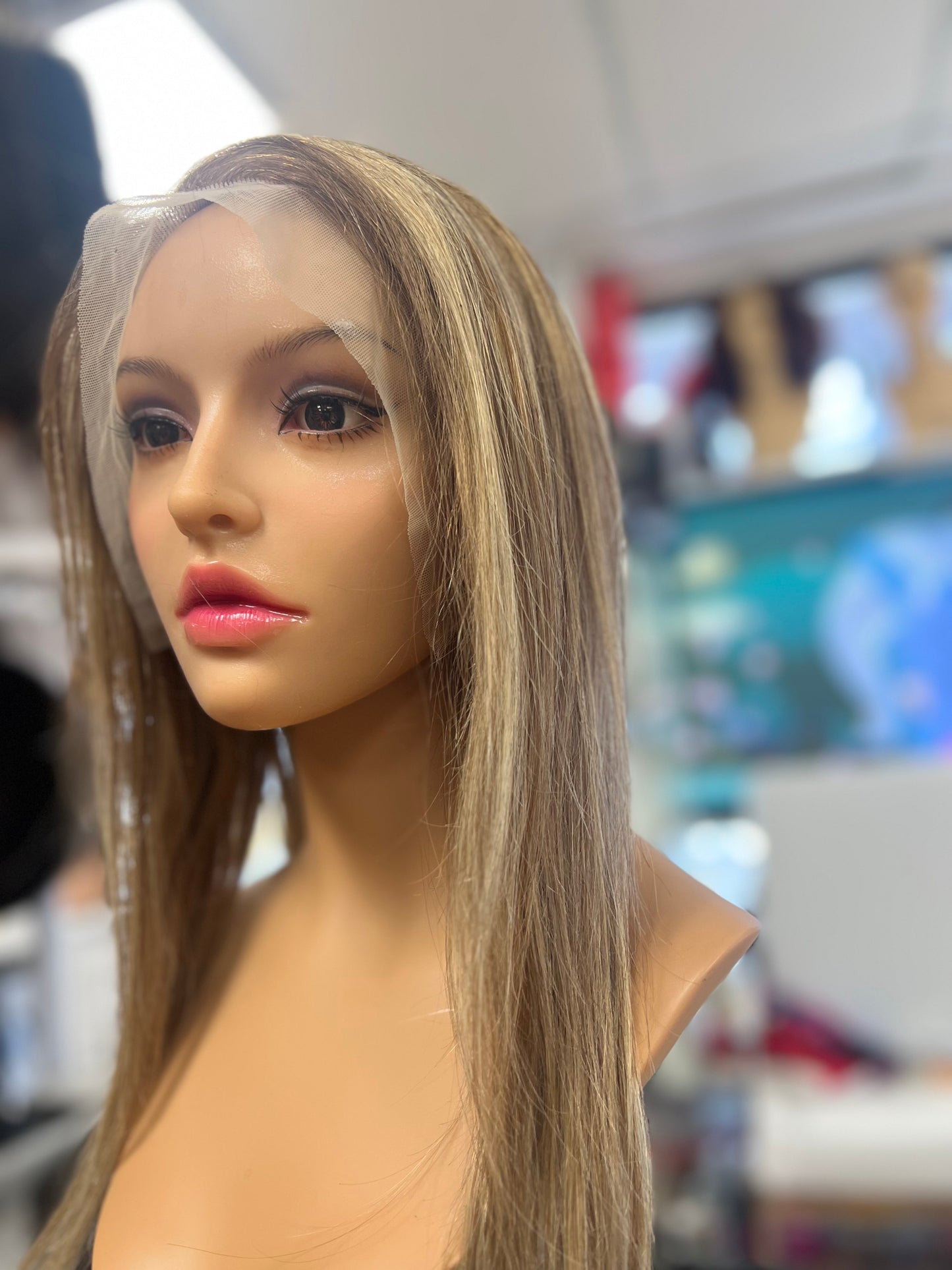 Rafeef Human Hair Wig (M) All Sale Final