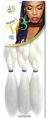 SUPER X TZ3
BRAID
(TEASED 3
BUNDLES/ PACK)