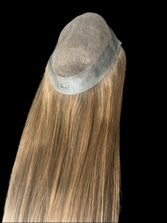 7x9 Virgin Human Hair topper 18” (Australia)All Sale Final