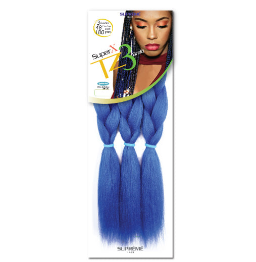 SUPER X TZ3
BRAID
(TEASED 3
BUNDLES/ PACK)