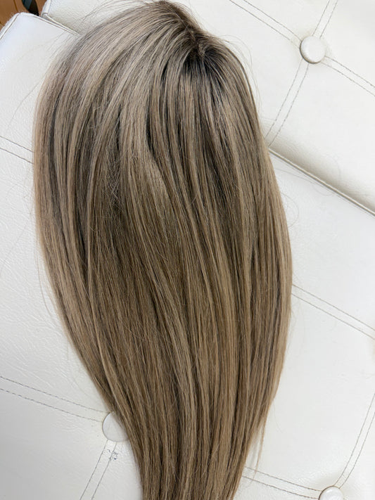 Brazillian Human hair topper 16”