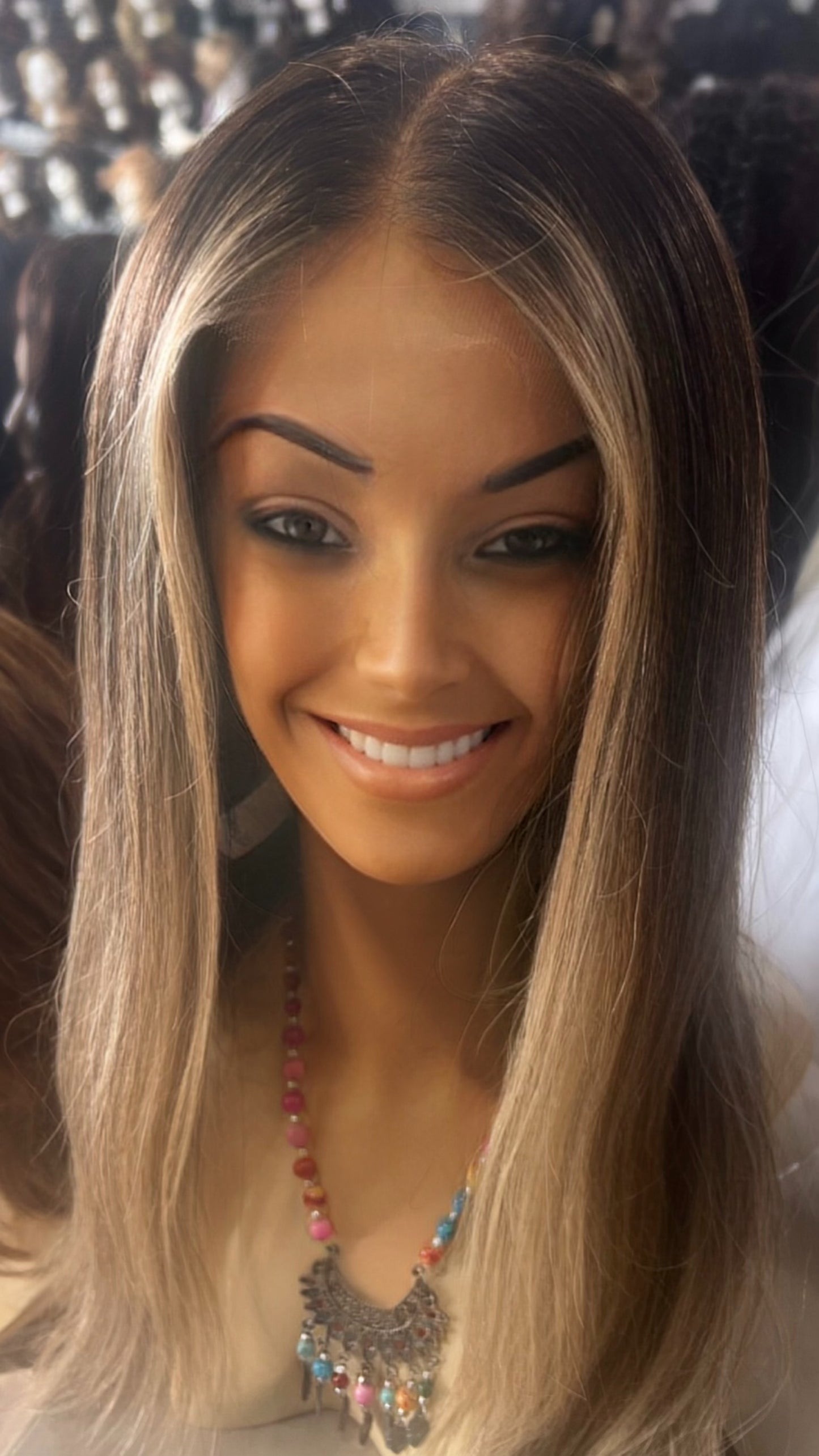 Lena human hair wig final sale