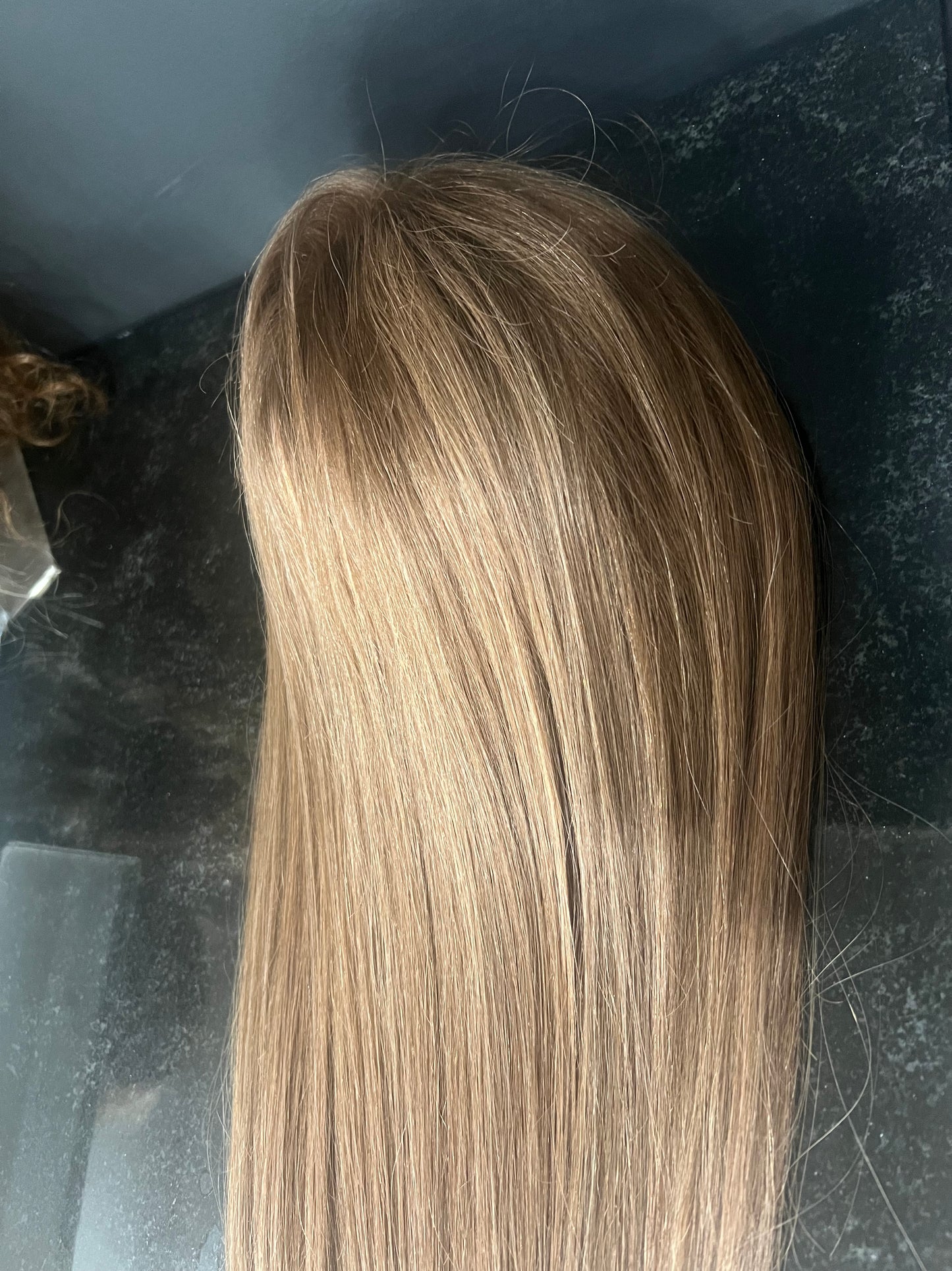 7x9 Virgin Human Hair topper 18” (Australia)All Sale Final