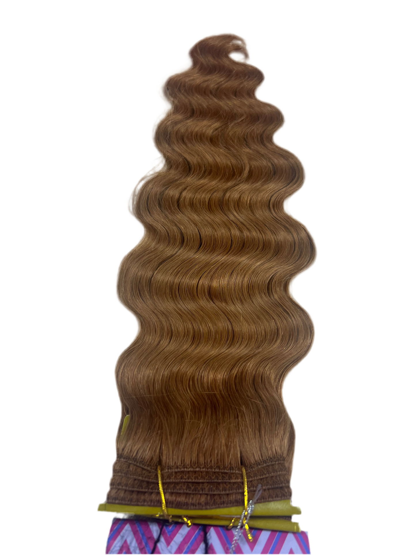 Human Hair Indian Curls Weaving 20”