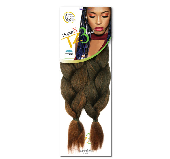 SUPER X TZ3
BRAID
(TEASED 3
BUNDLES/ PACK)