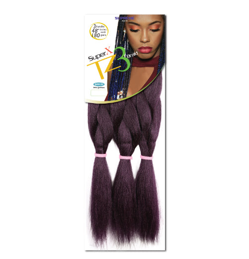 SUPER X TZ3
BRAID
(TEASED 3
BUNDLES/ PACK)