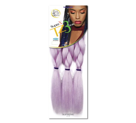 SUPER X TZ3
BRAID
(TEASED 3
BUNDLES/ PACK)