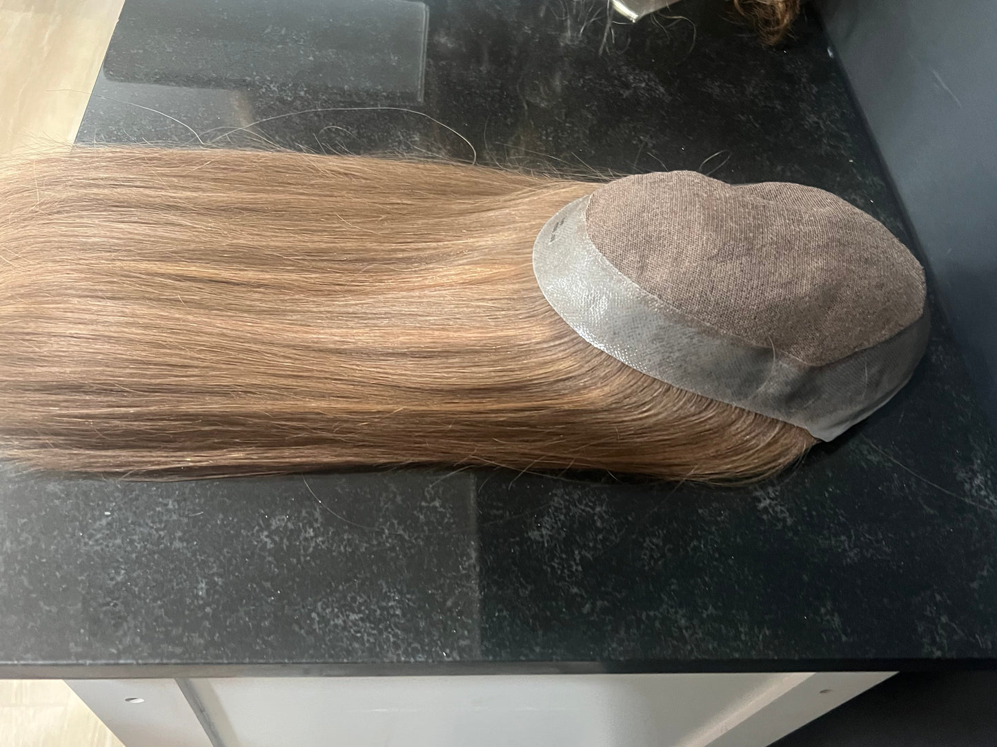 7x9 Virgin Human Hair topper 18” (Australia)All Sale Final