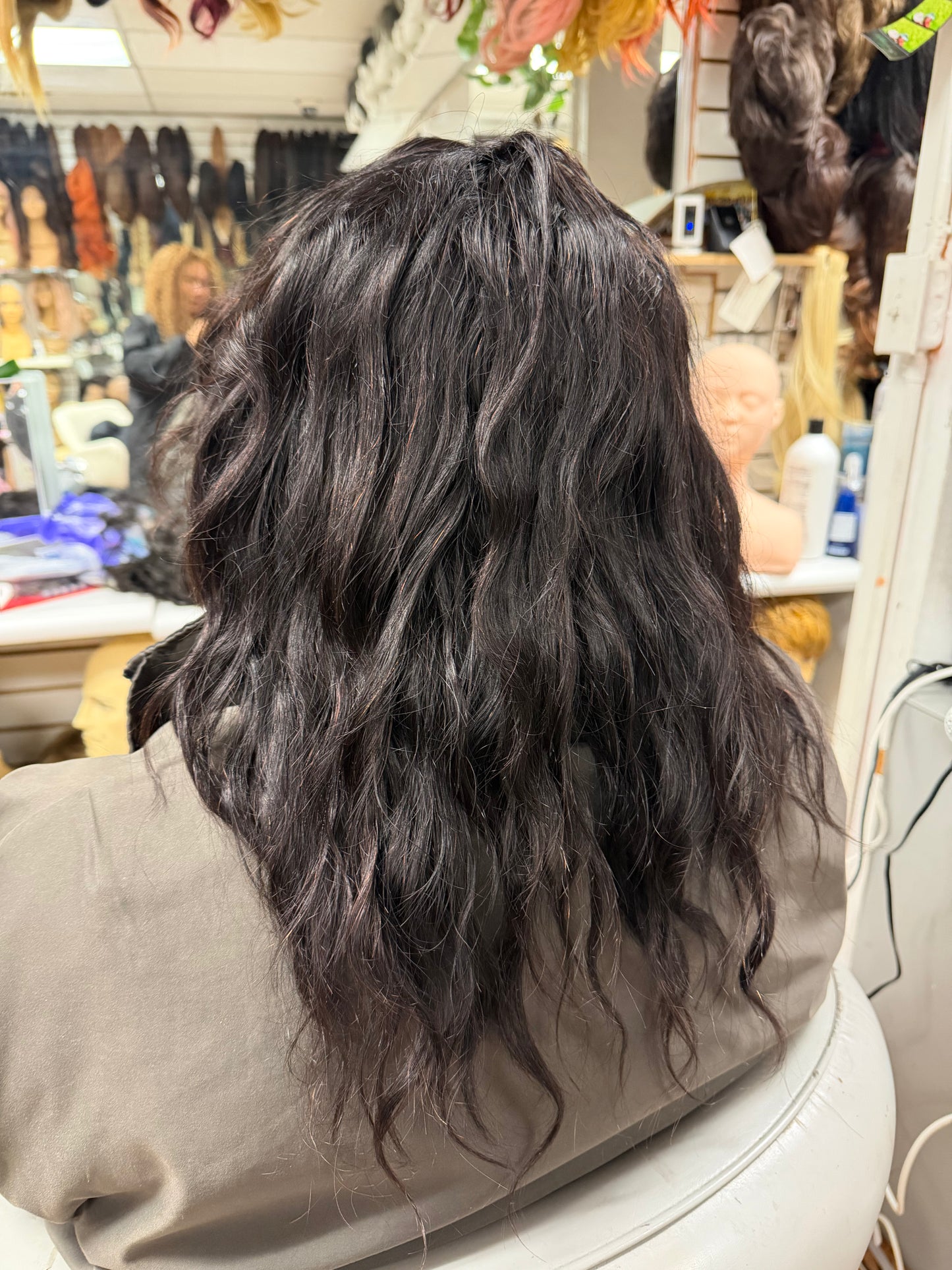 Human hair (m) 20”